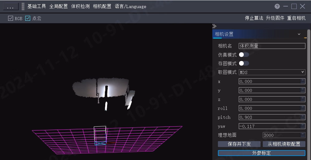 相机配置相关图示