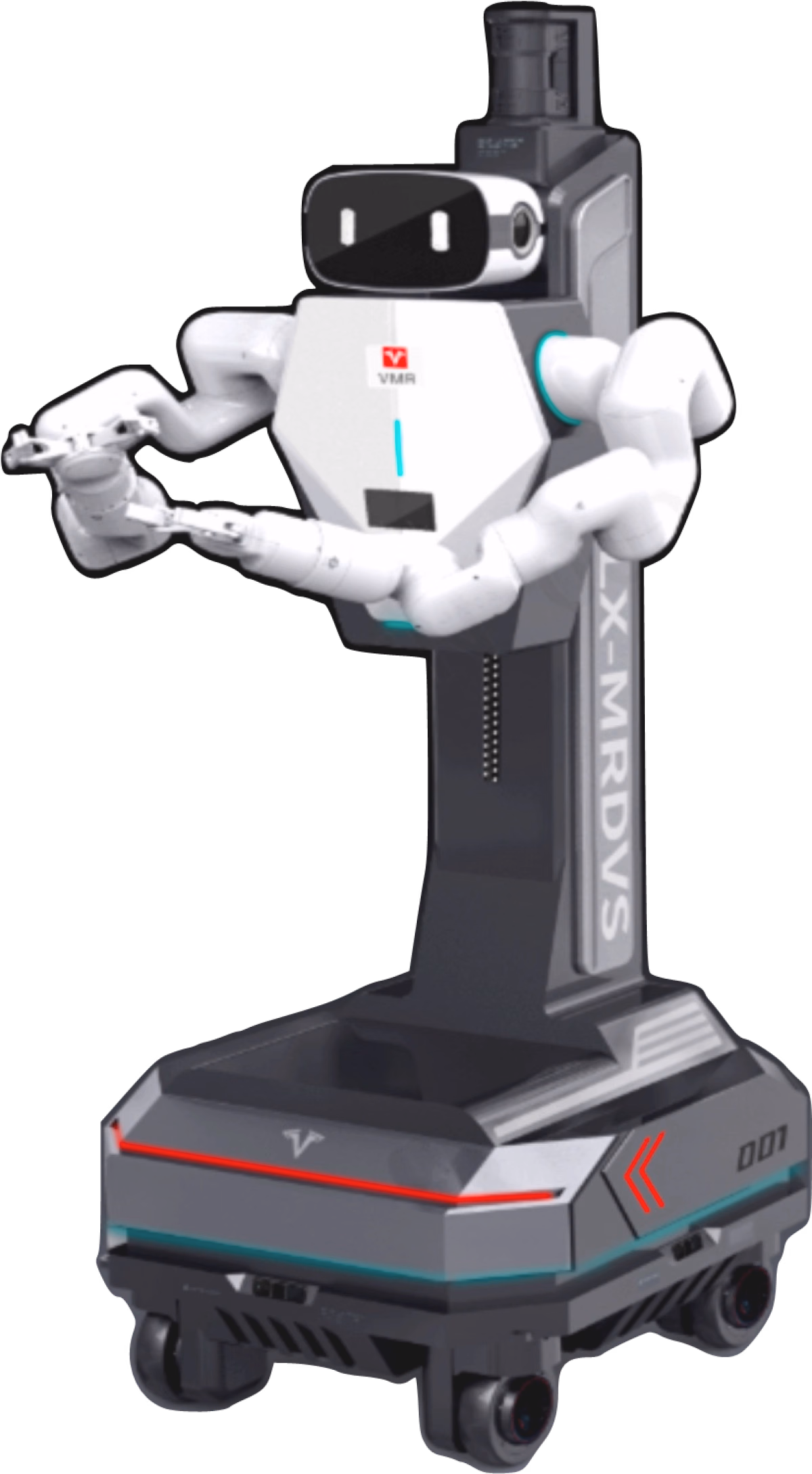 案例分享:轮式人形机器人3D避障相关图示