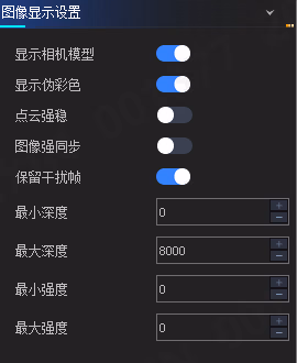 图像显示设置相关图示