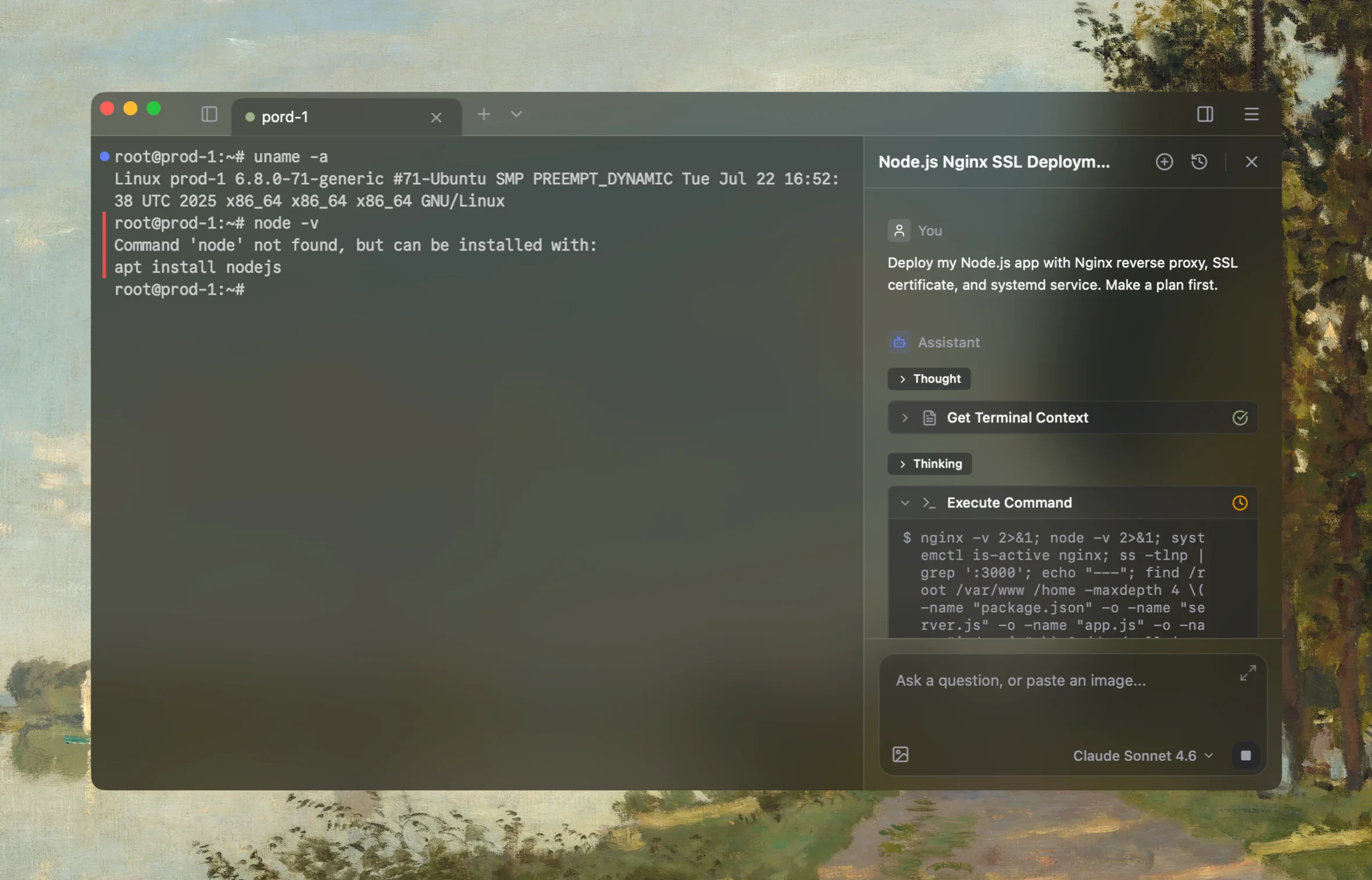 Rumus — One terminal. Everything you need.