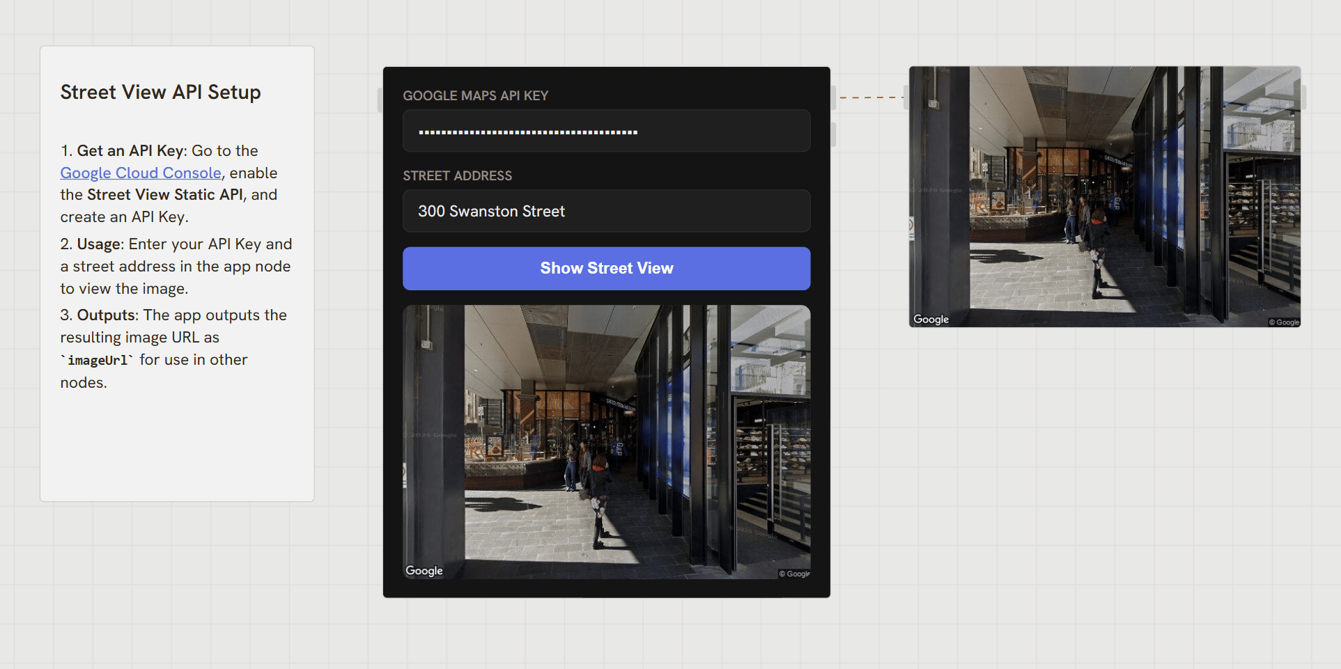 Component rendering a base64 image
