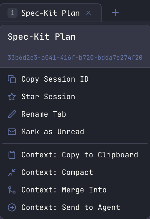 Tab Menu