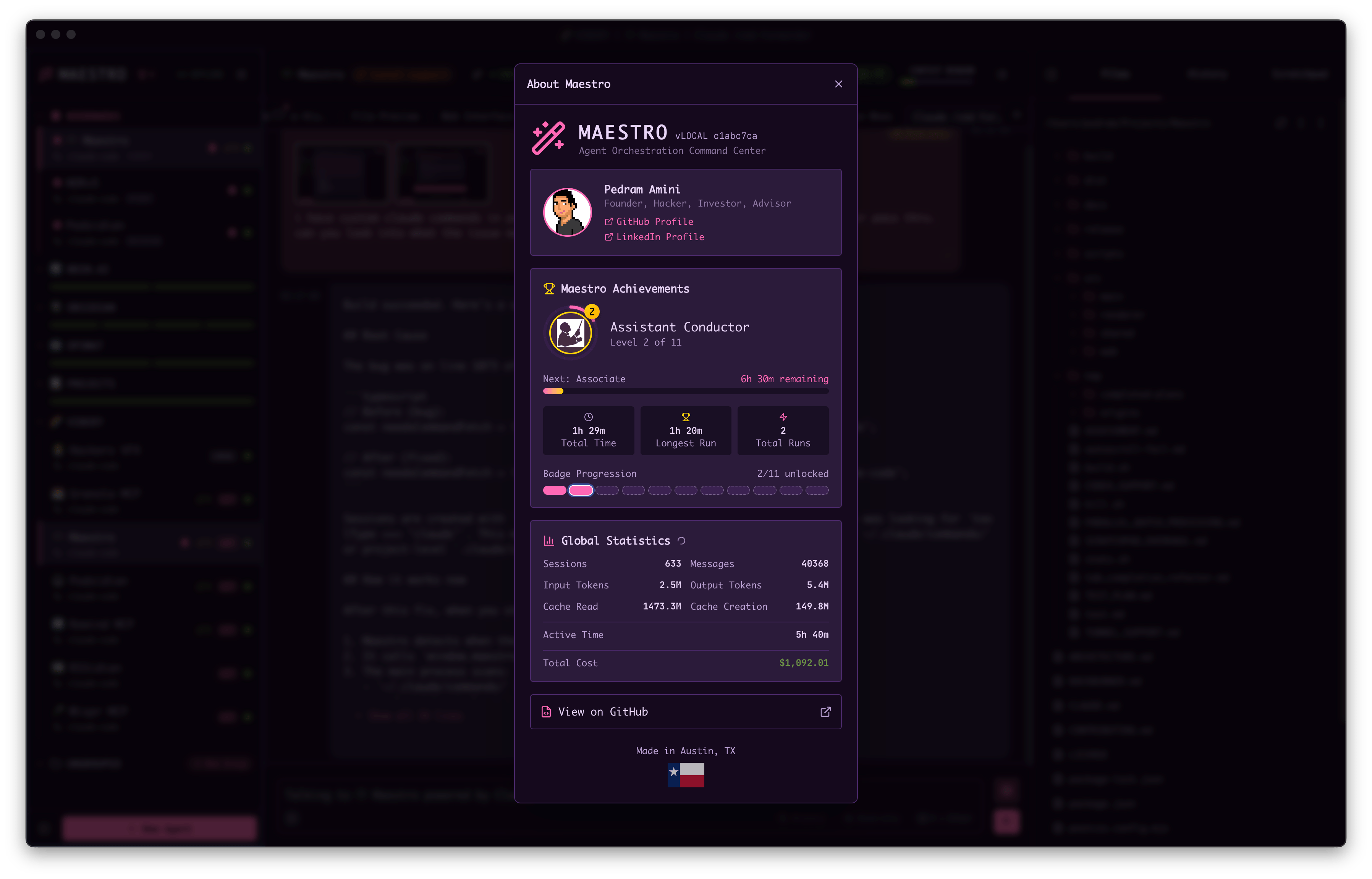 Achievements