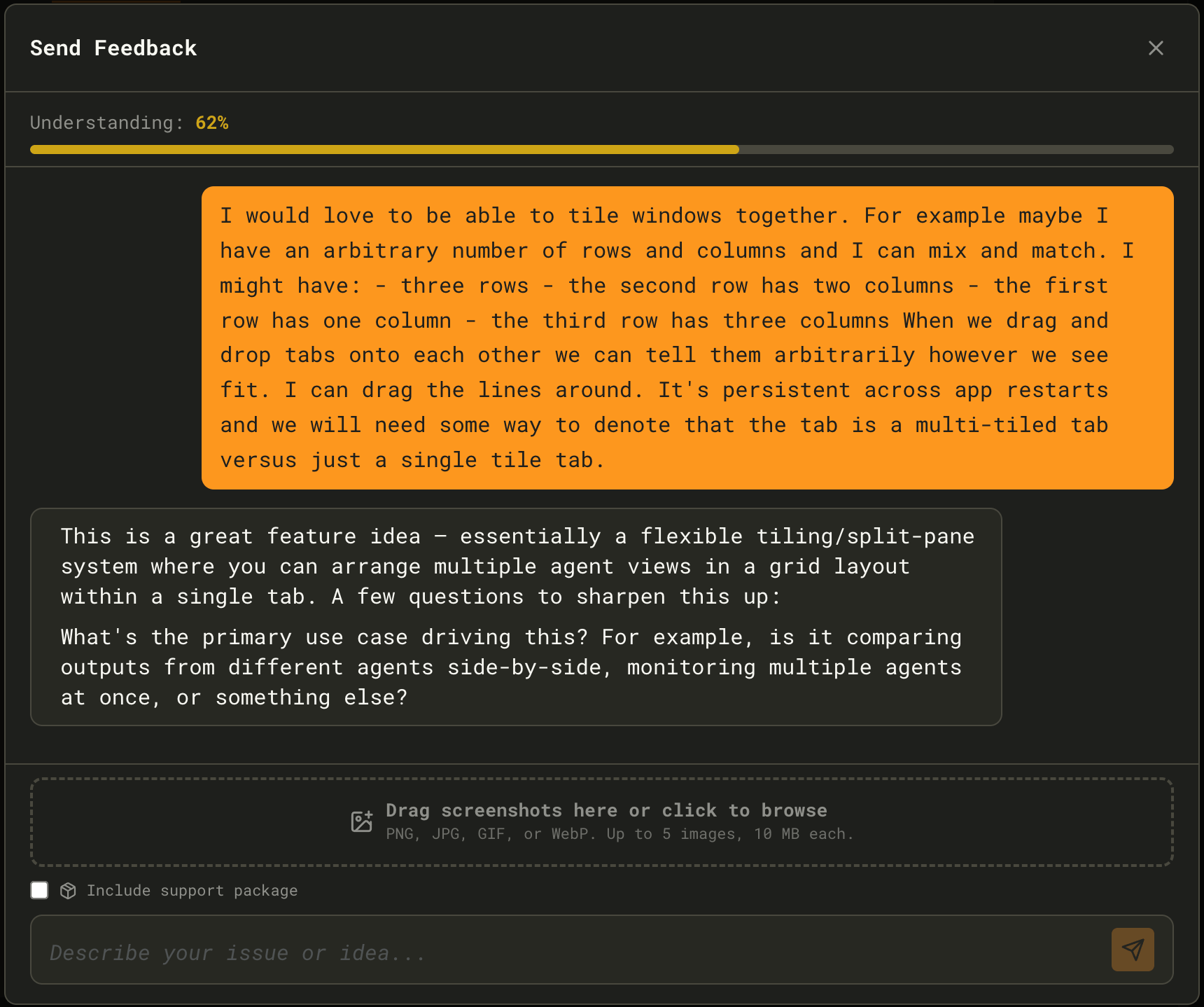 Feedback conversation