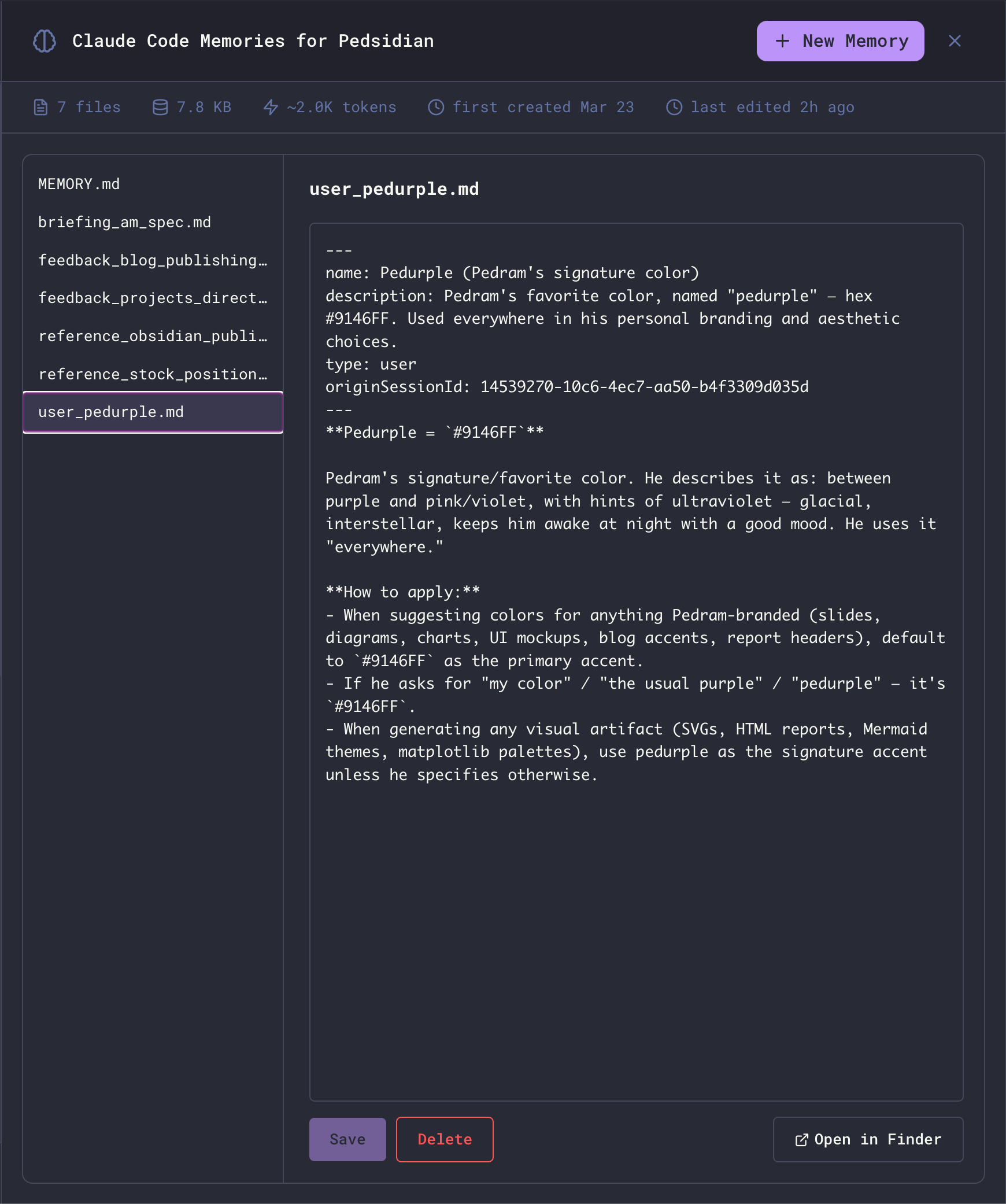 Memories Viewer