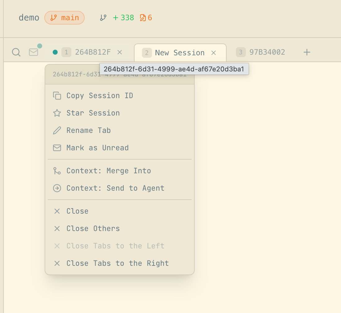 Tab Close - Left Tab