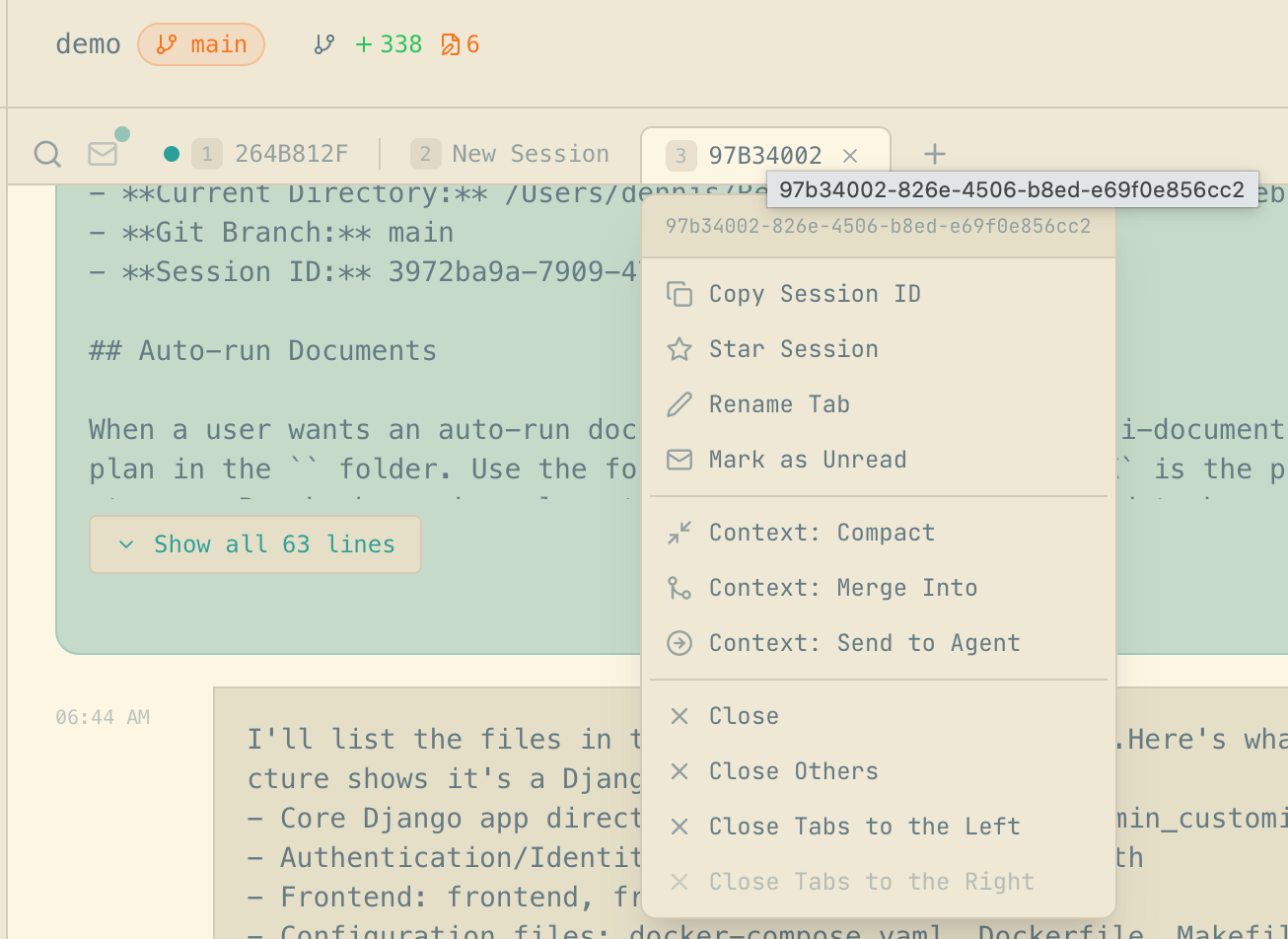 Tab Close - Right Tab
