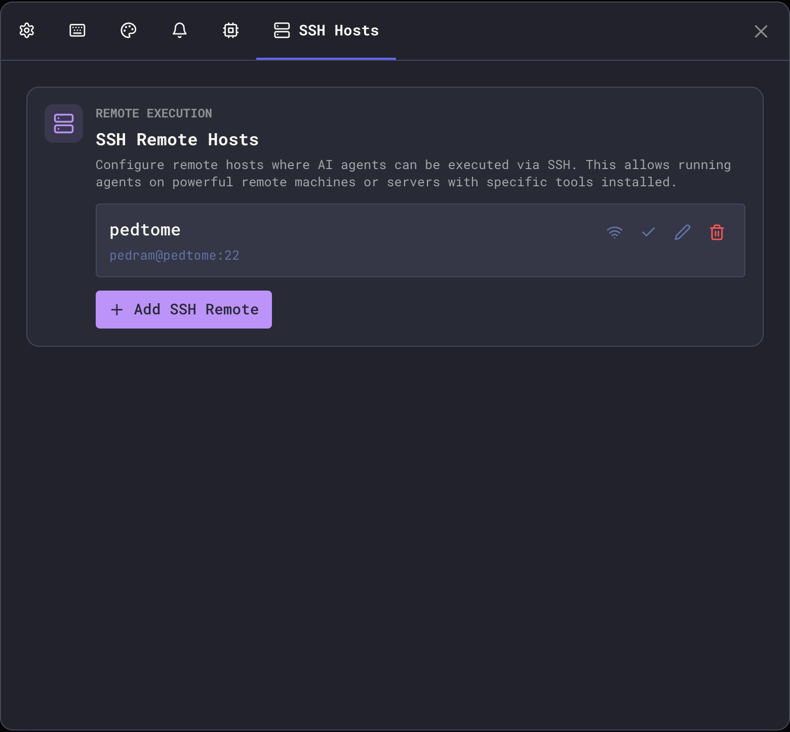 Remote Sh SSH Remote Execution - Maestro