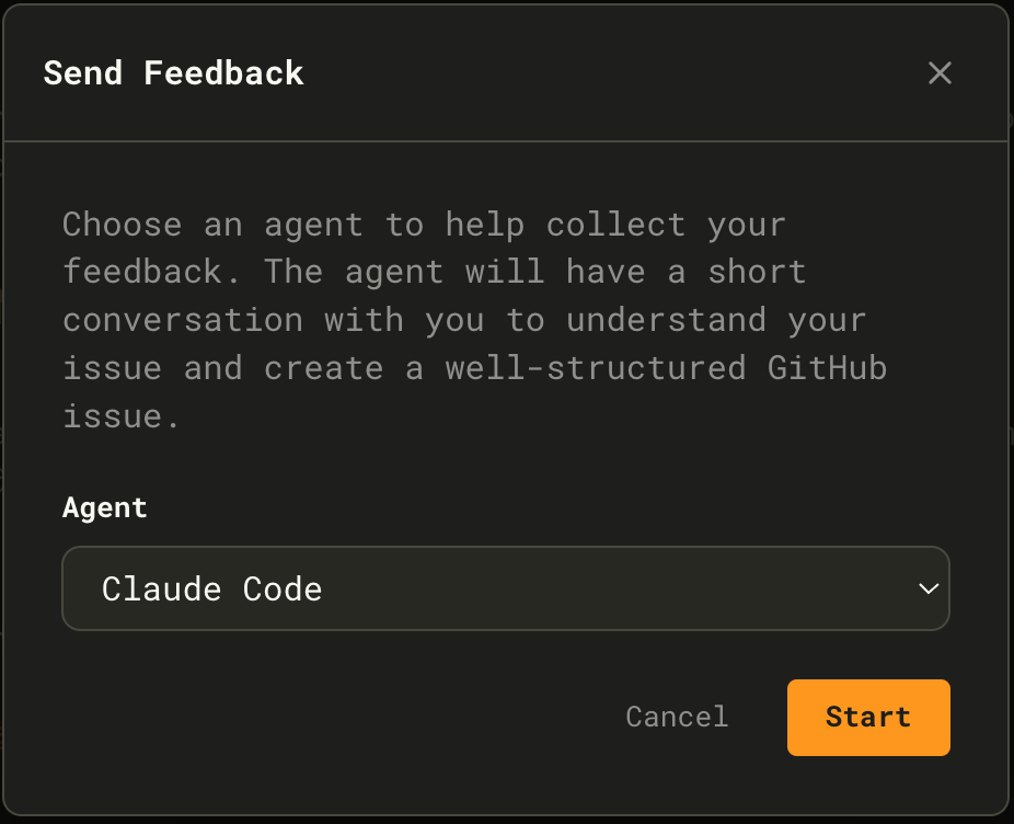 Agent selection