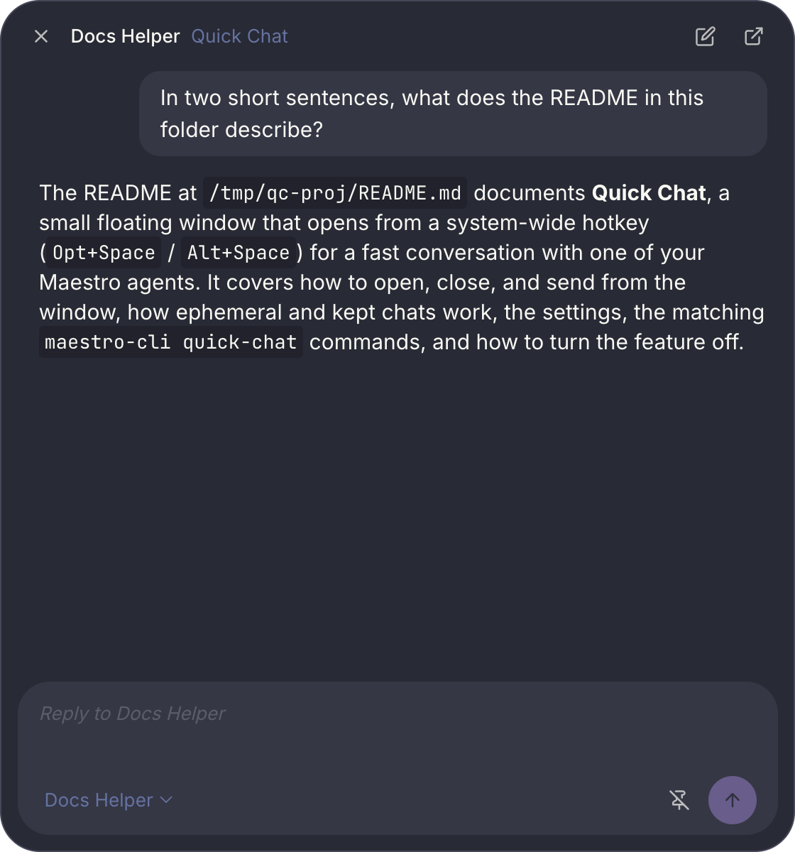 Quick Chat