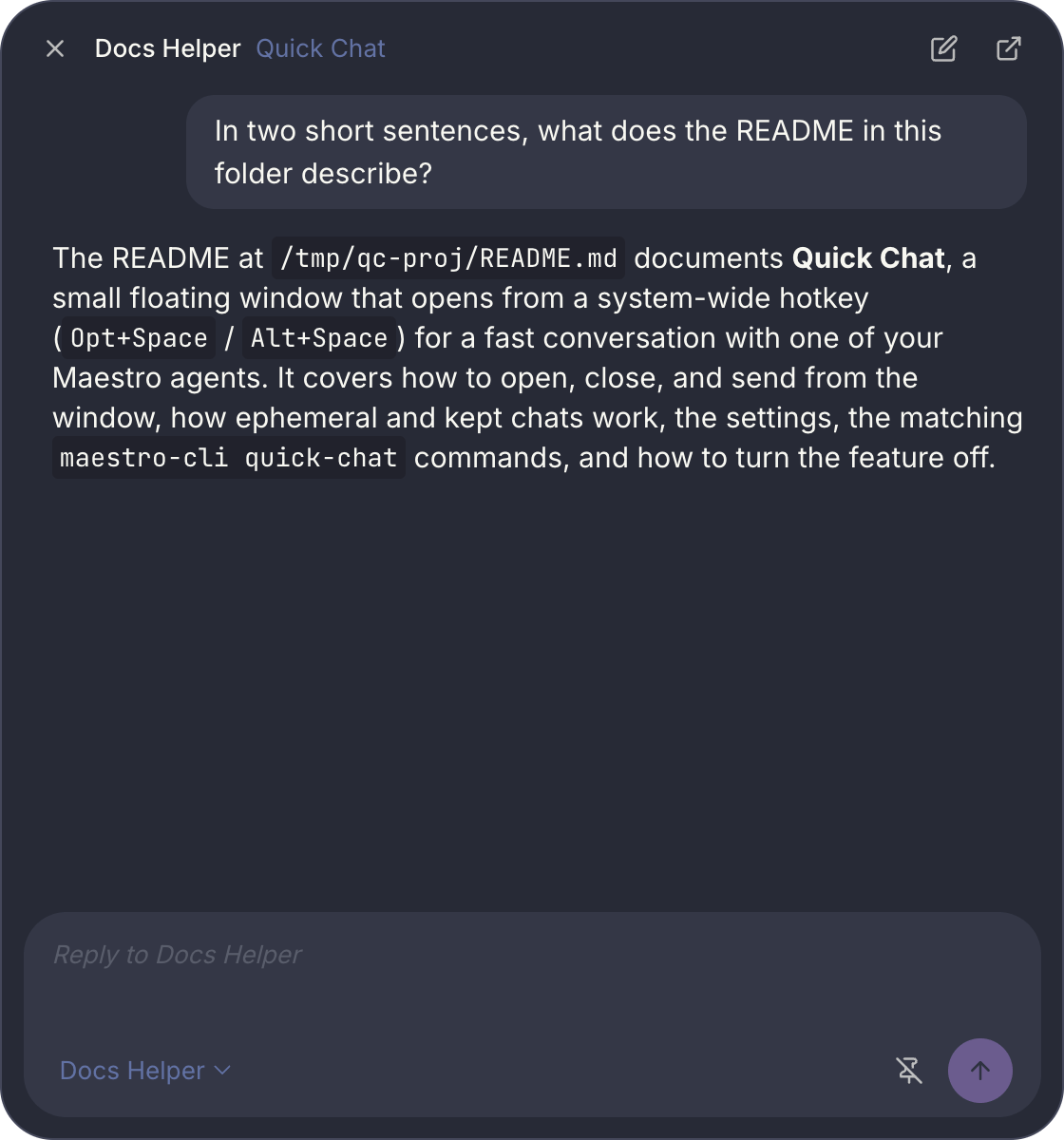 Quick Chat