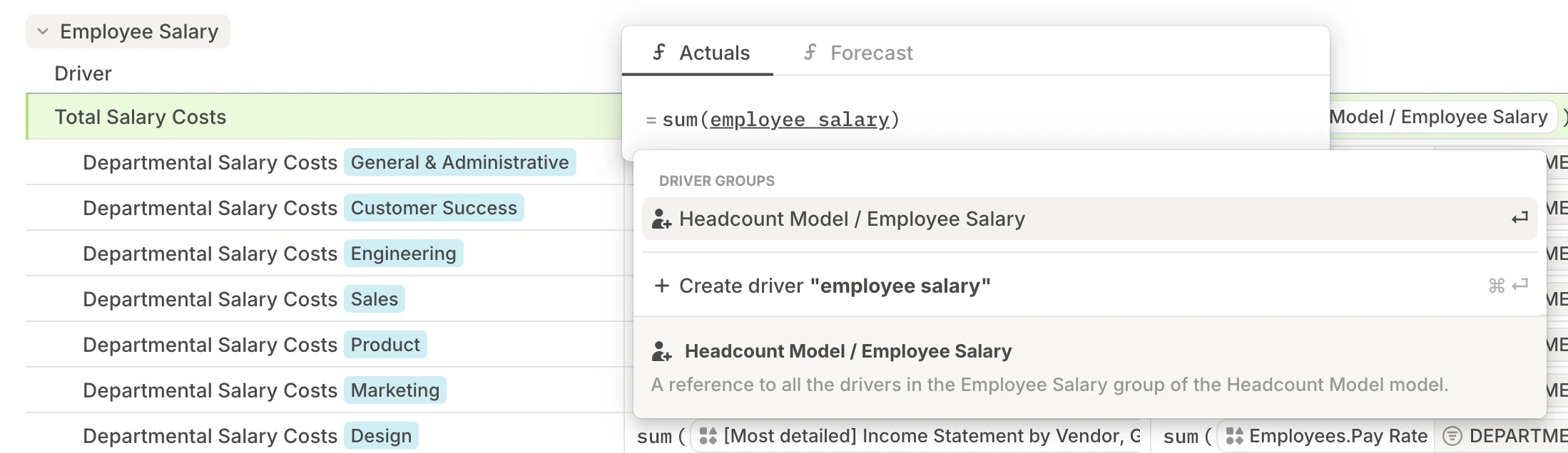 Model Groups In Formula Pn