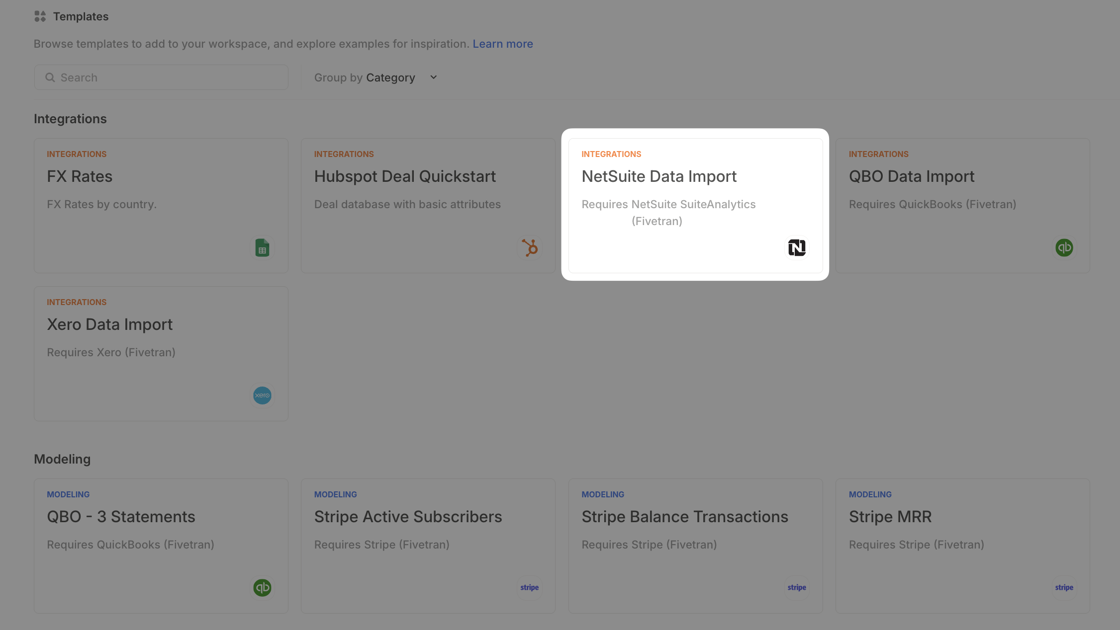 Netsuite Fivetran Template Pn