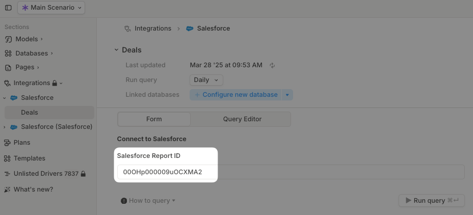 Salesforce Workato Report Id Pn