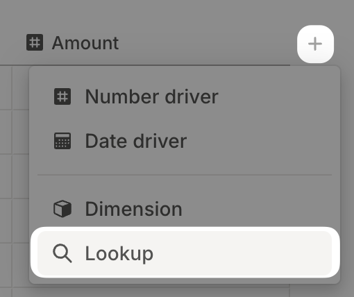 Add Lookup Pn