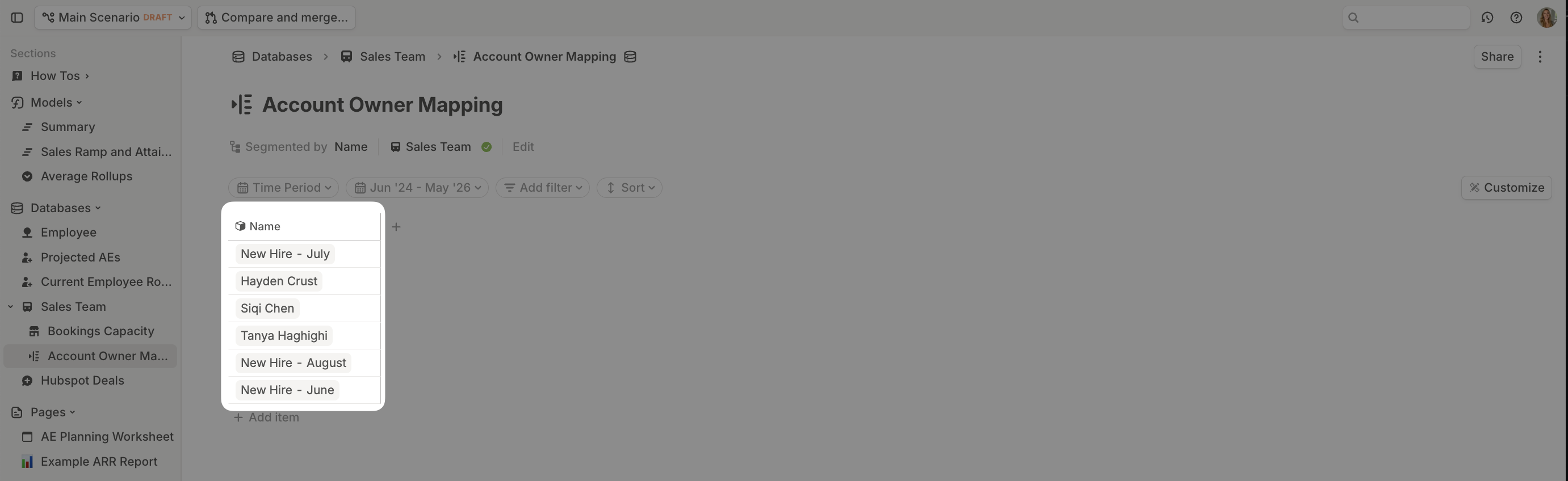Account Owner Map Pn