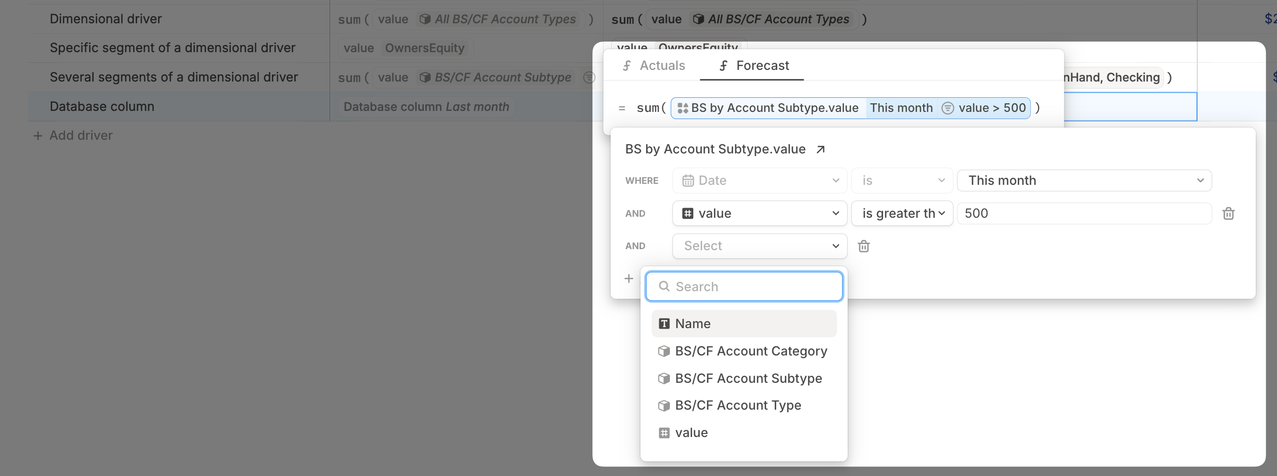 Database Column 4 Pn