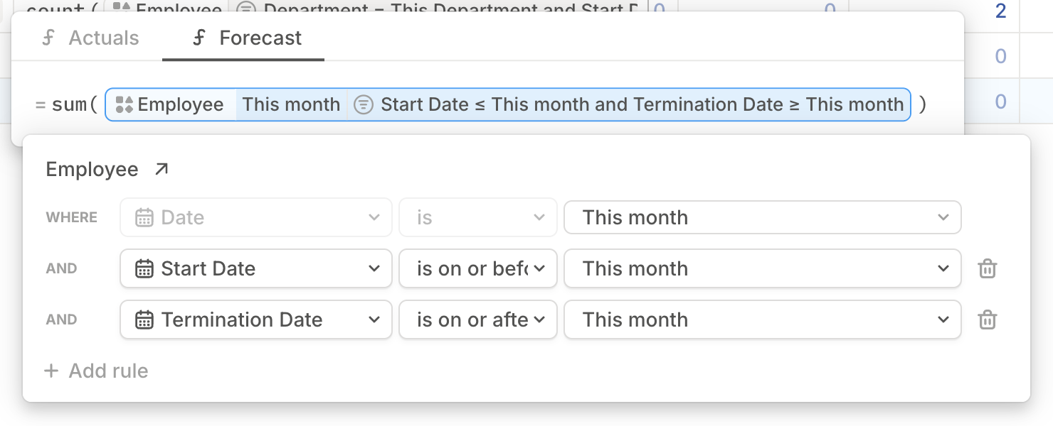 Headcount Step3 Sum Database Pn