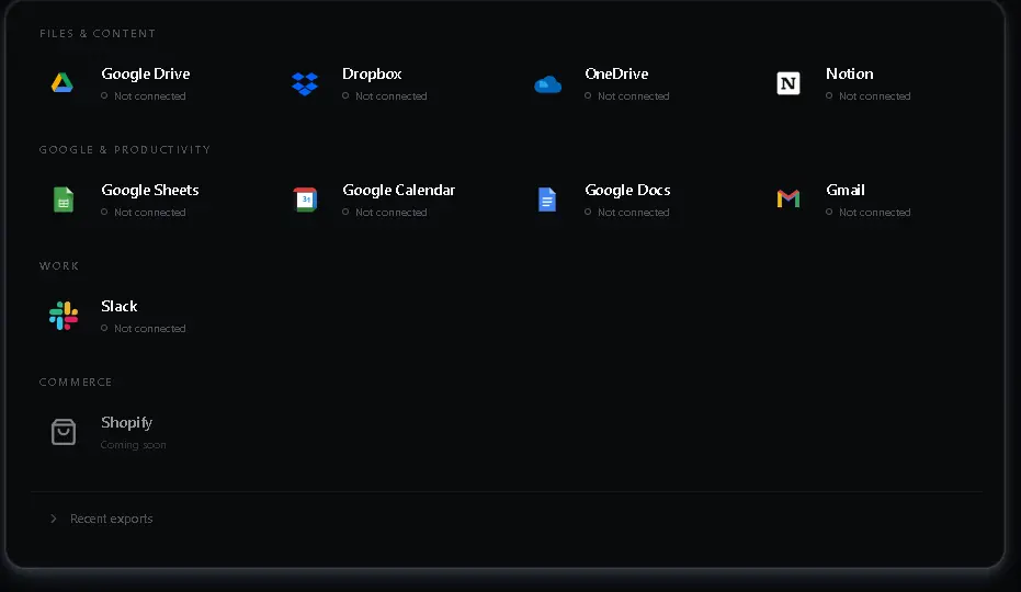 Socializioz Apps and Data connectors