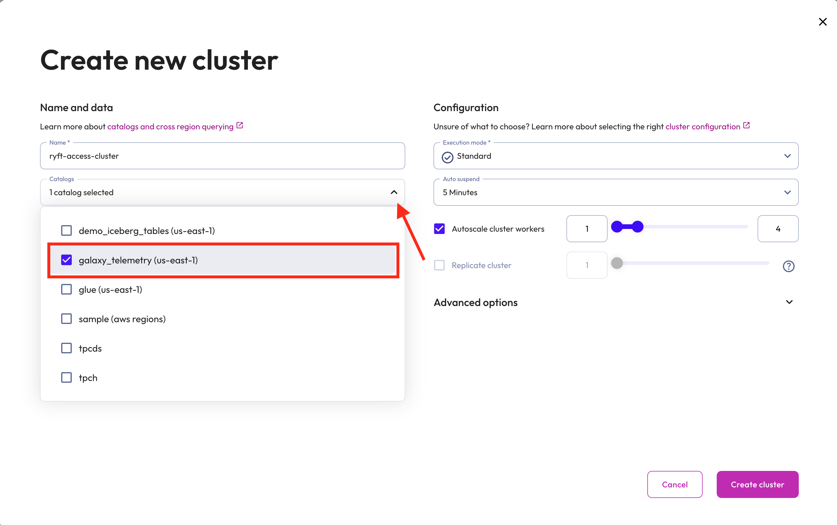 Starburst Integration Step