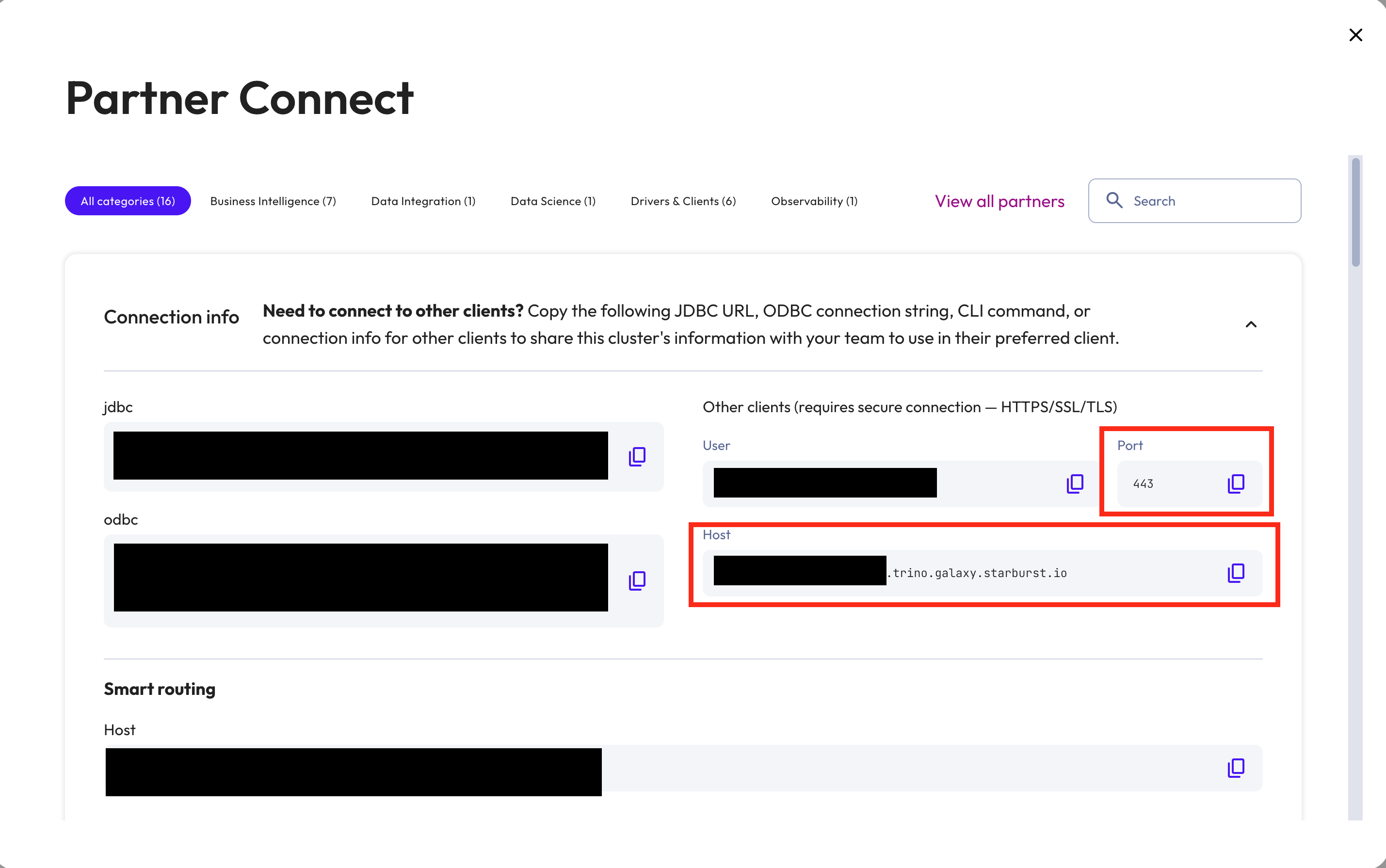 Starburst Integration Step