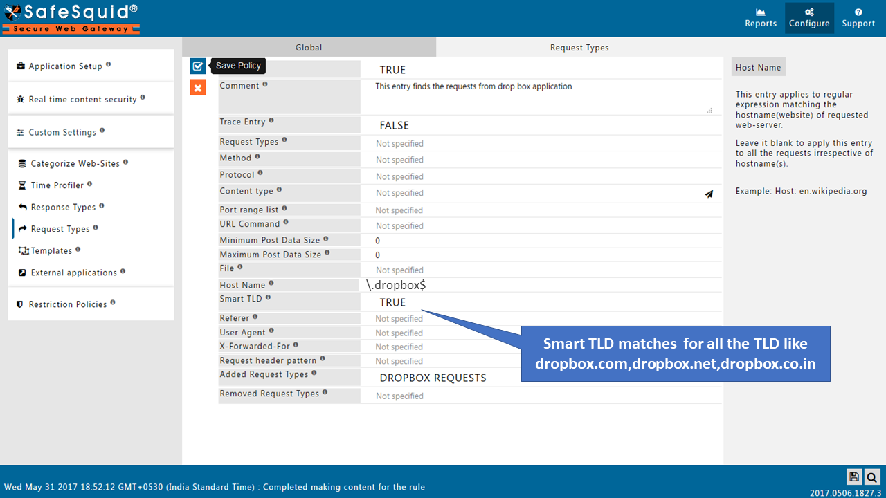 Enable Smart TLD