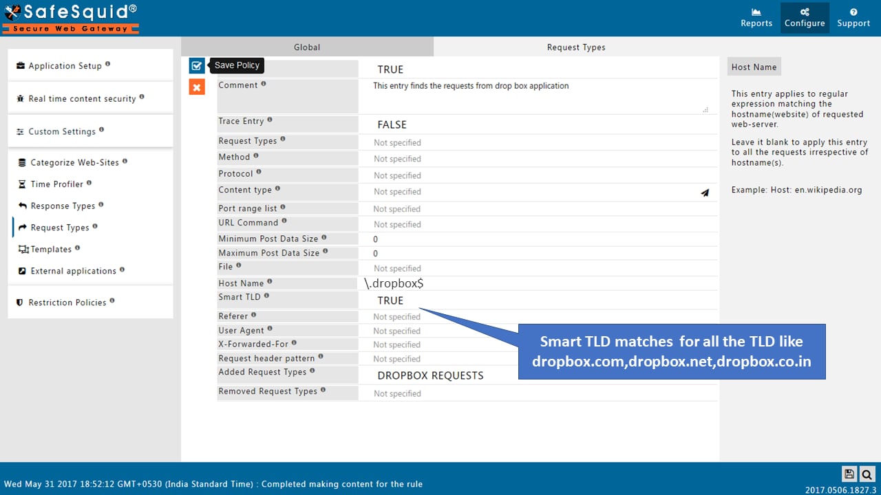 Enable Smart TLD