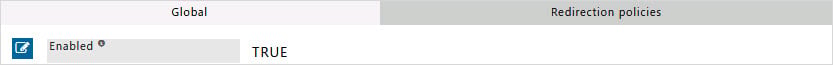 Global Section Enabled to TRUE to access the SafeSquid User Interface