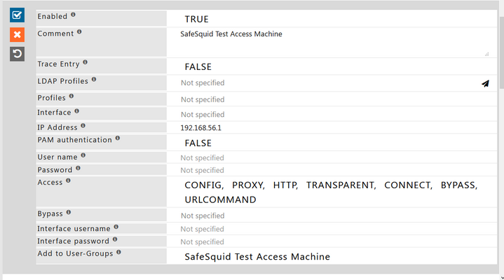 Making the PAM authentication false and adding username and password in the username password field