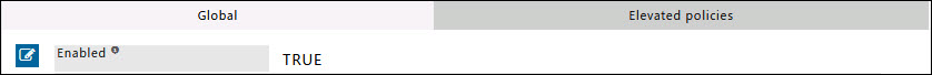 Elevated Privacy restriction profile or configuration