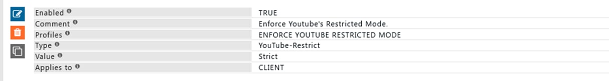 YouTube-Restrict header insert for strict mode