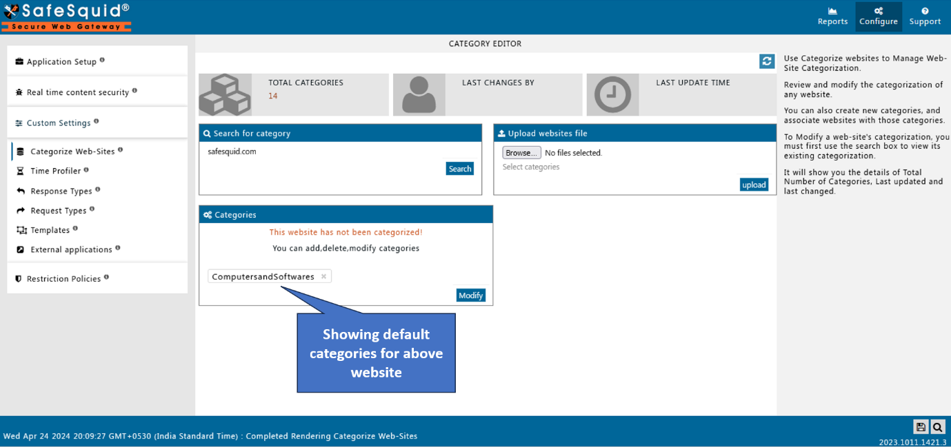 Whitelisted website blocked troubleshooting step or policy edit