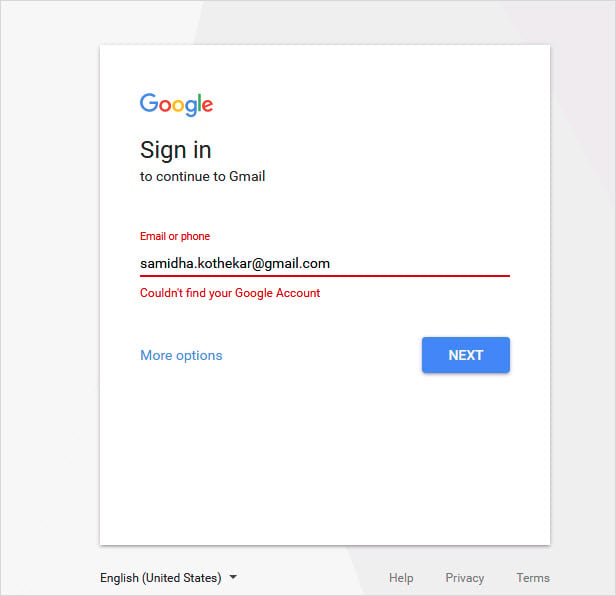 testing the policy by login