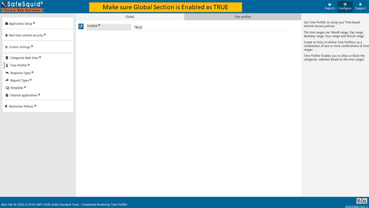 Global section