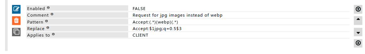 Content Modifier header rewrite result