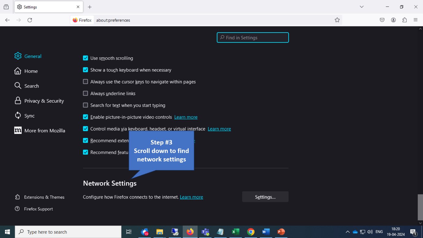 Network Settings