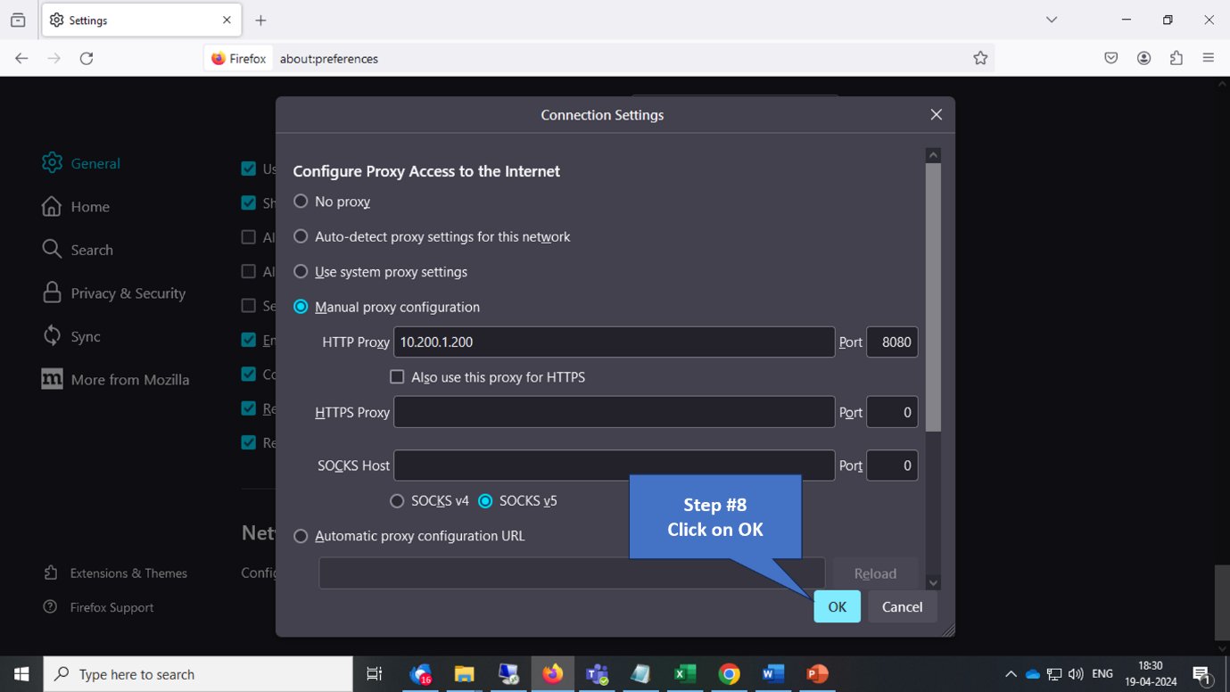 Save Firefox settings