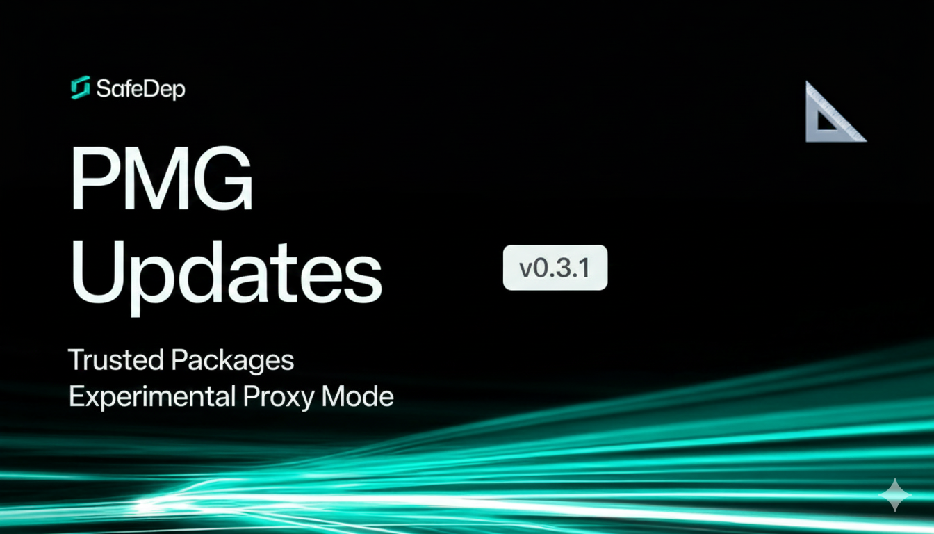 New PMG updates banner