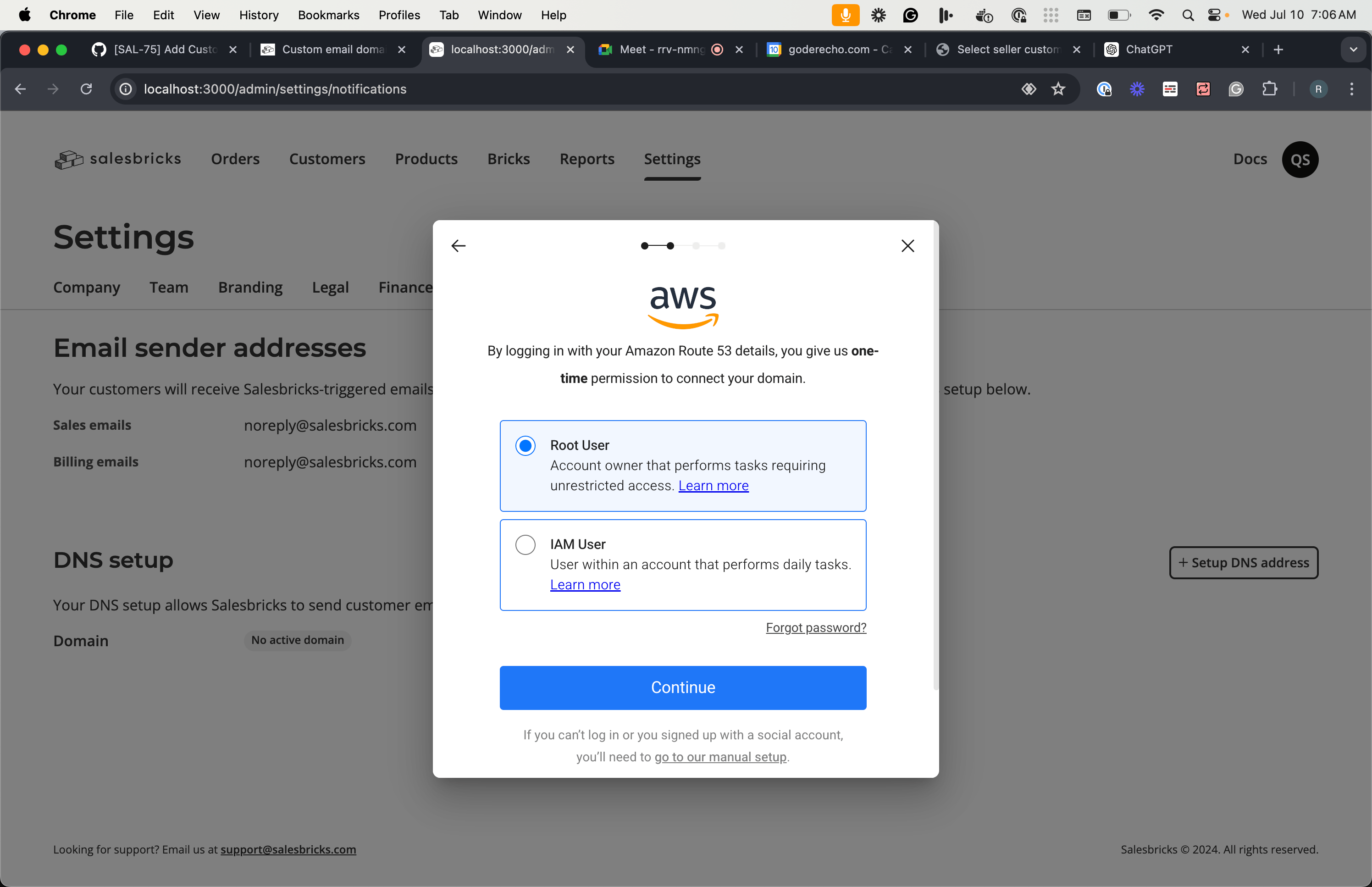 login-domain