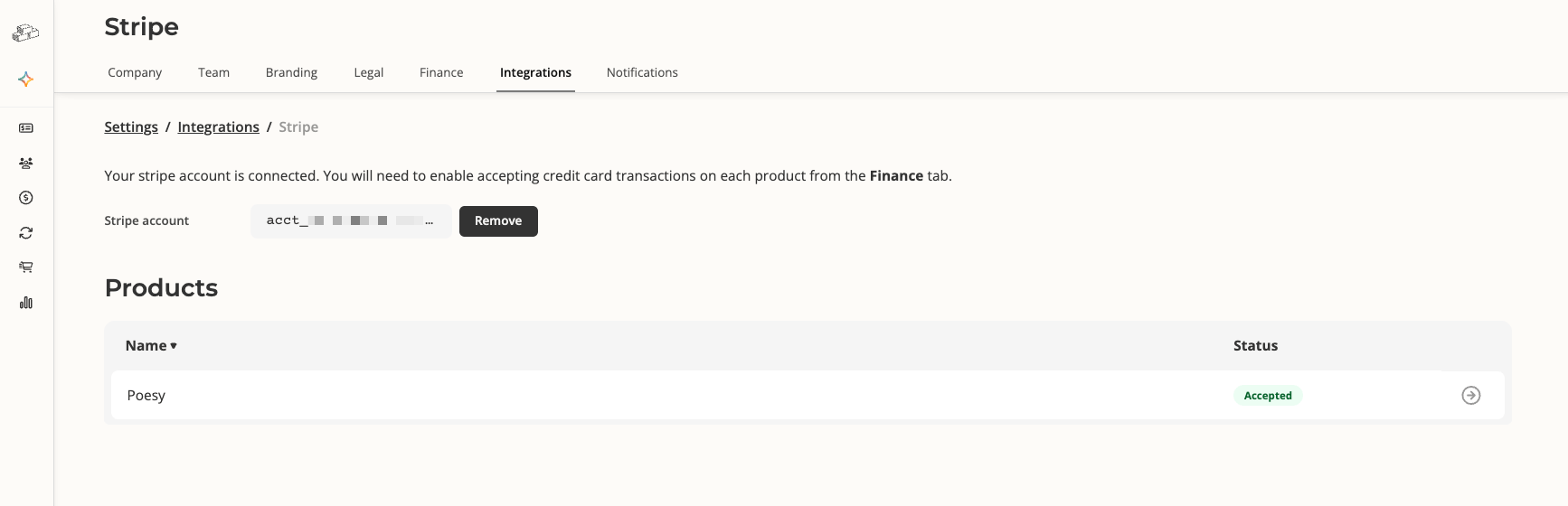stripe-integrated