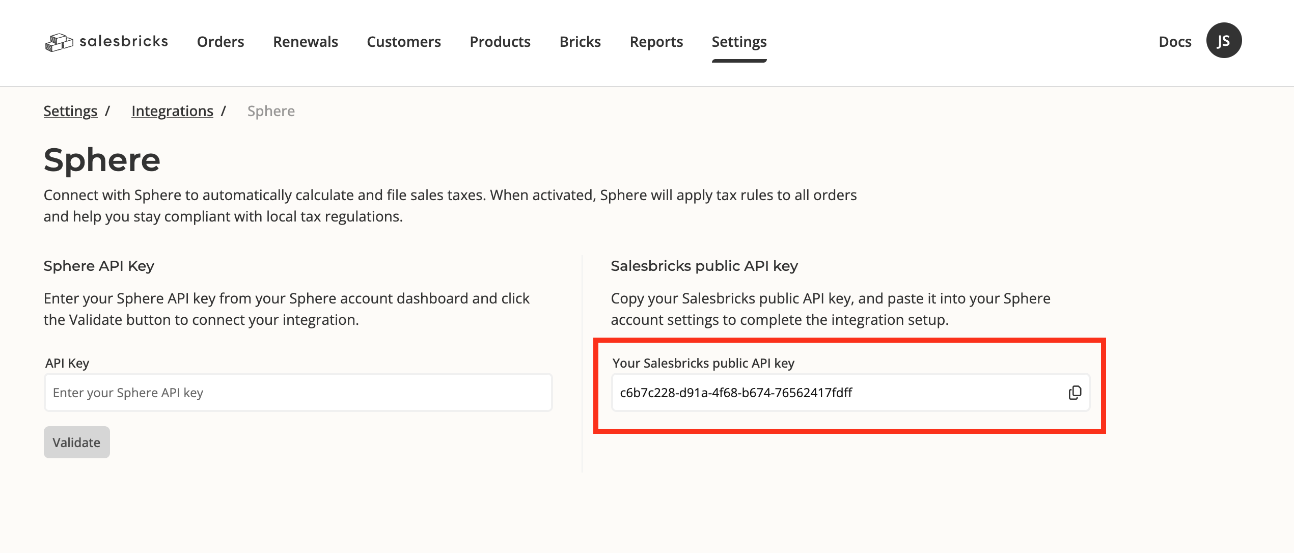 salesbricks-copy-key