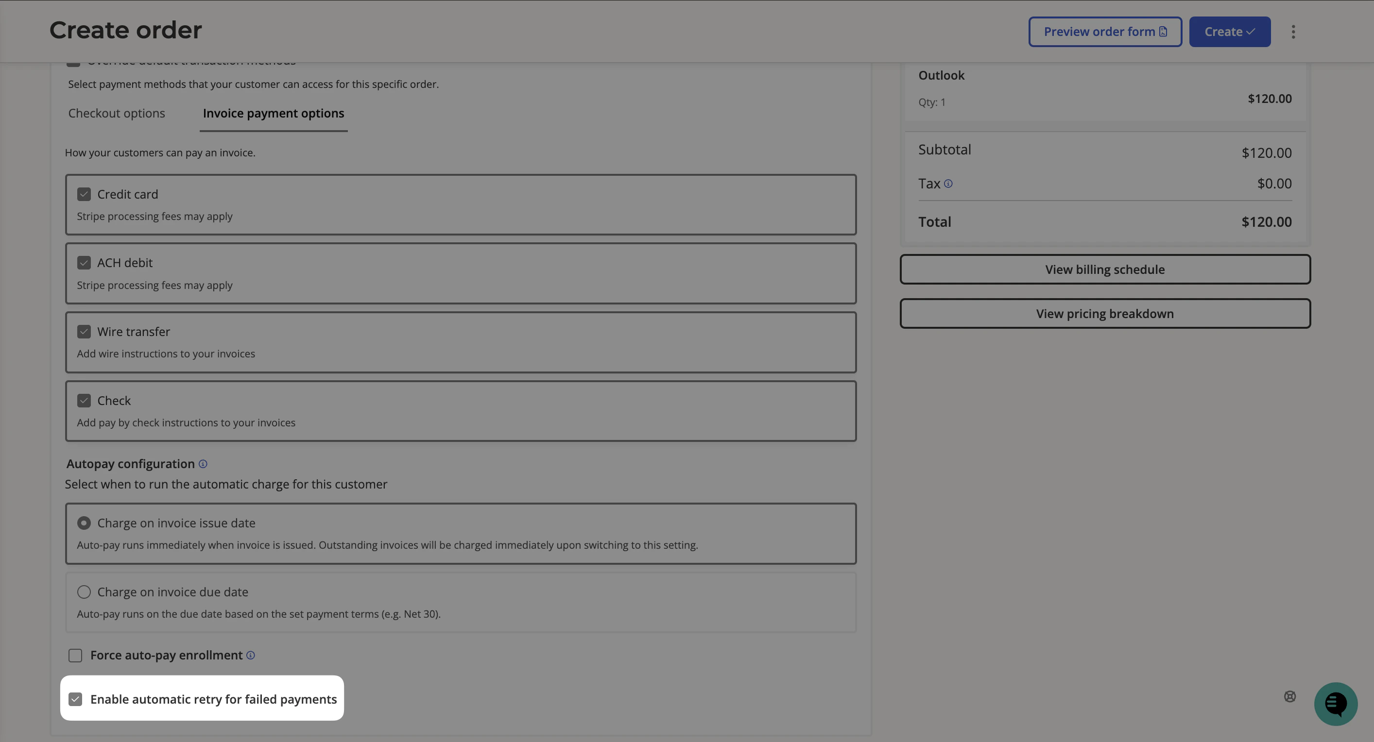 Order Form