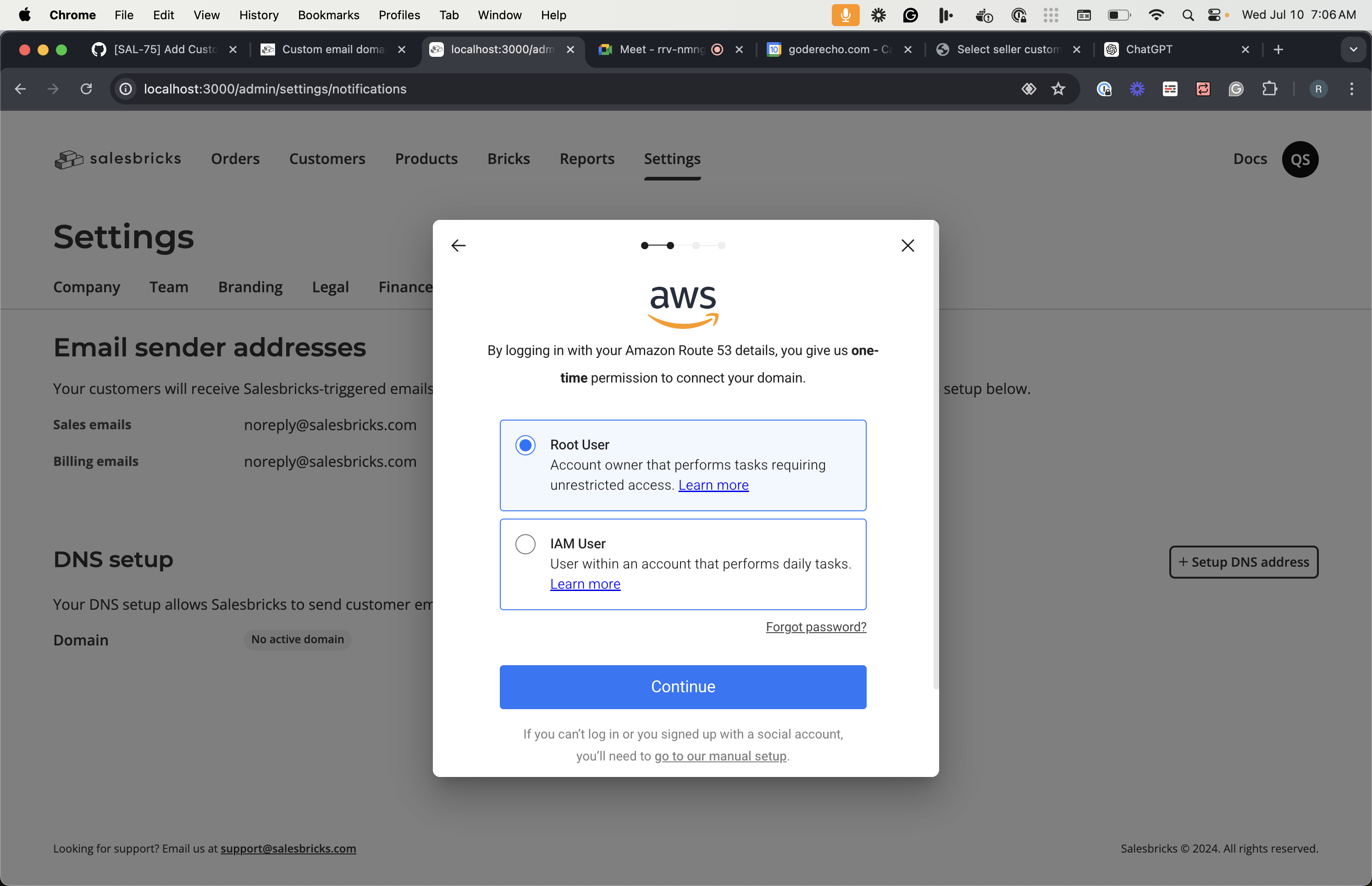 login-domain
