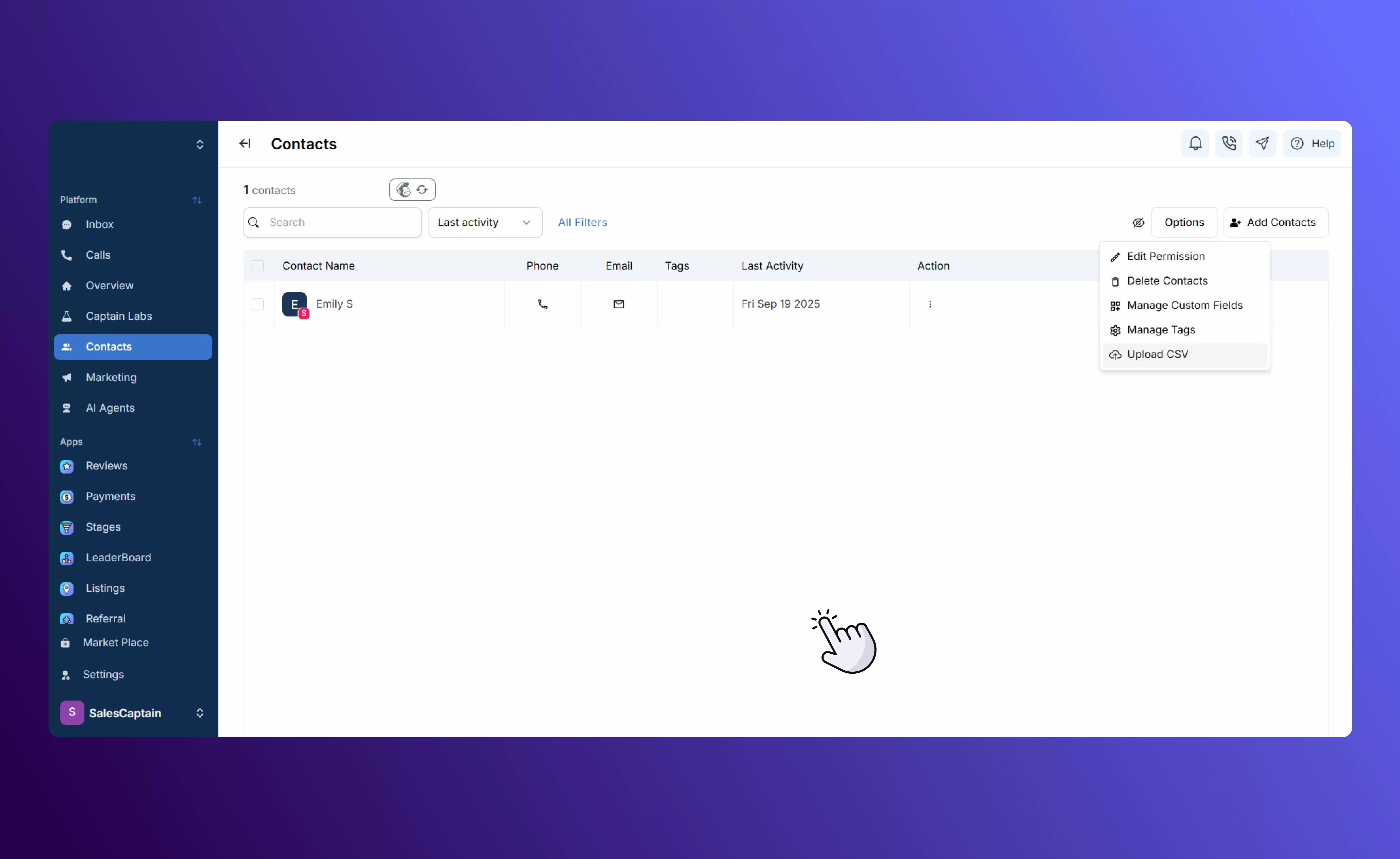Importingcontacts Web