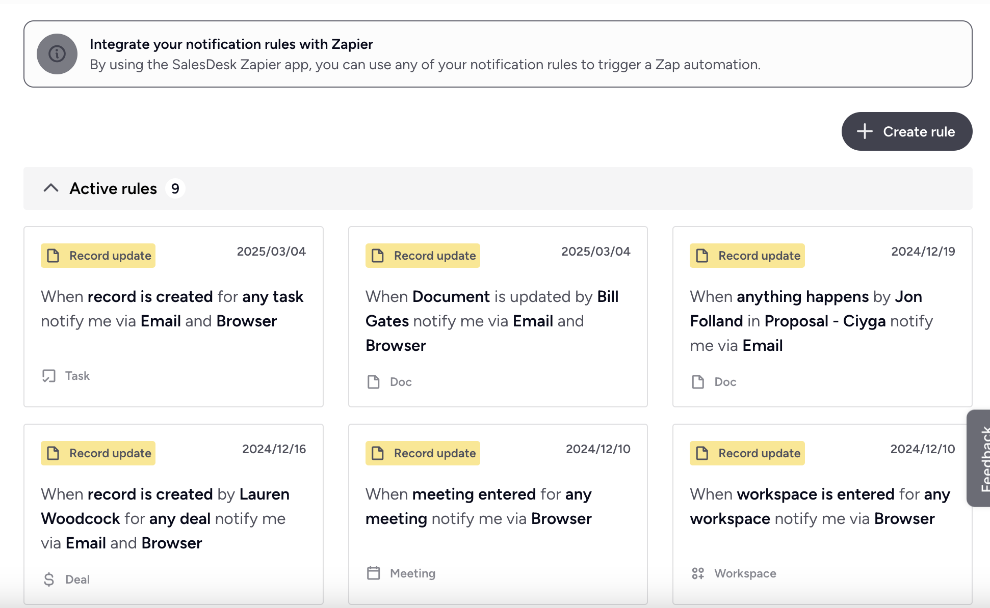 Notification Rule Pn
