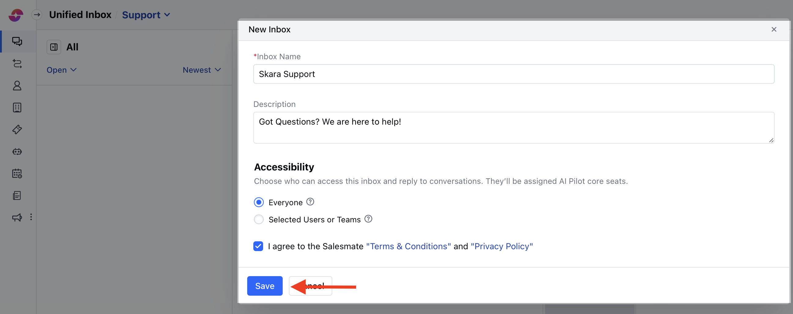Create your workspace