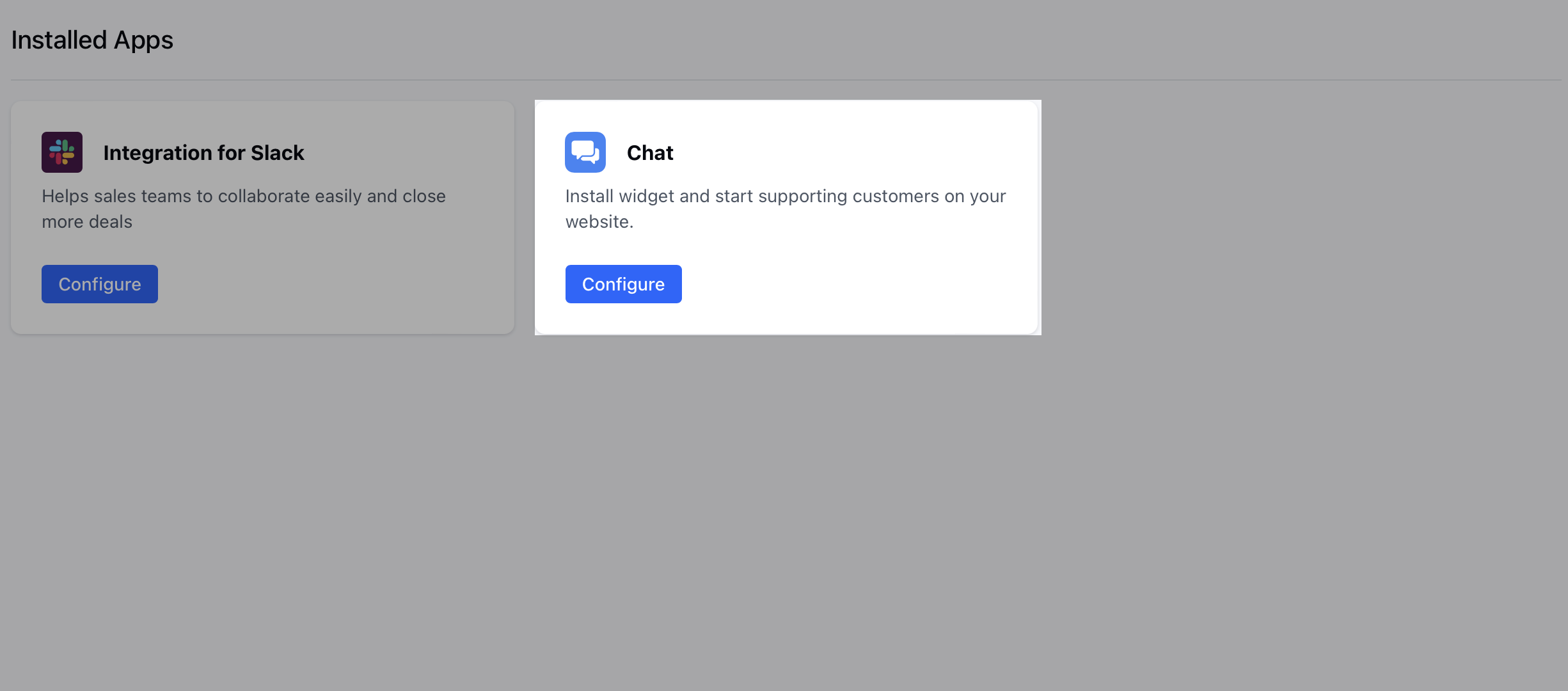 Install Salesmate Chats