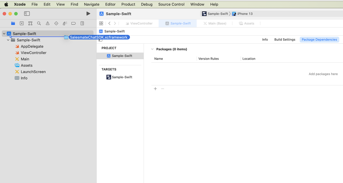 Download Salesmate Chat SDK