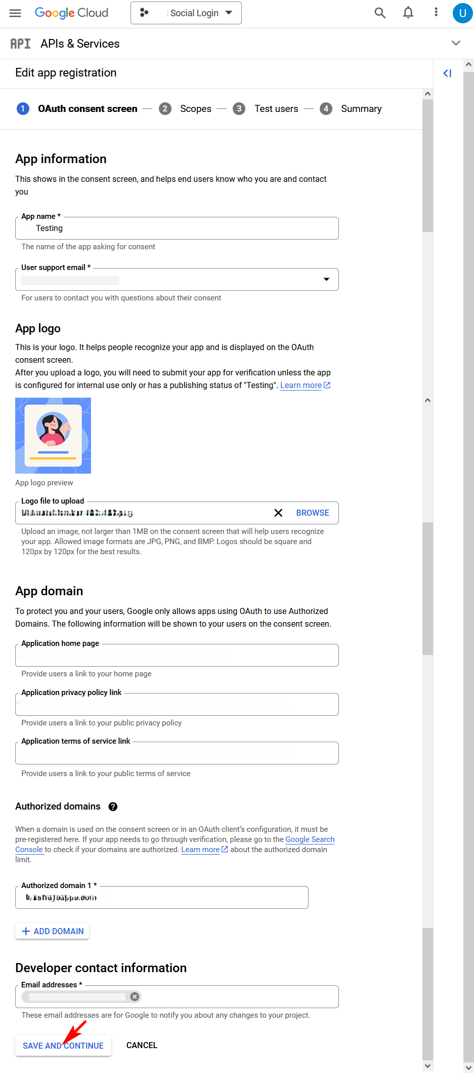 Google Edit Registration