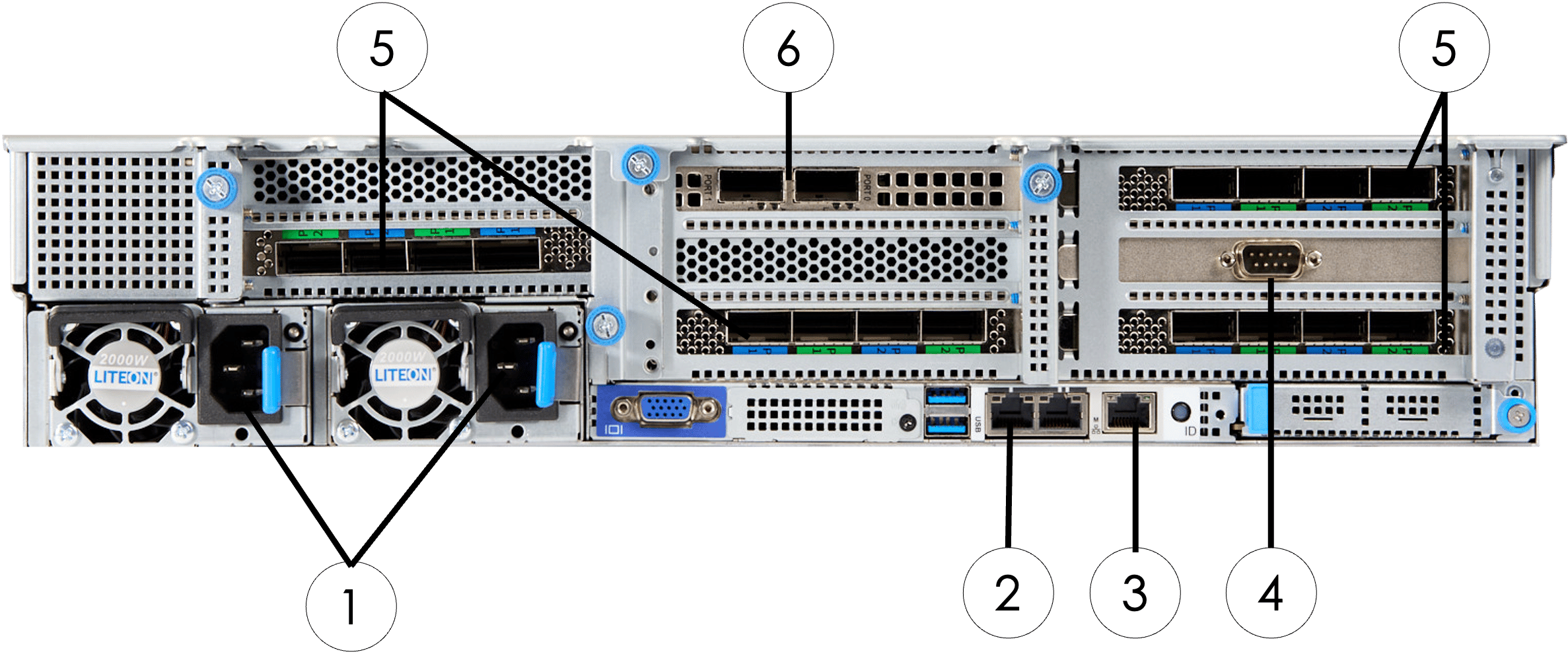SN40L-H host module front panel